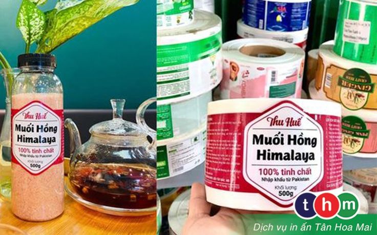 Tem thiết kế phải có đầy đủ thông tin chi tiết của sản phẩm